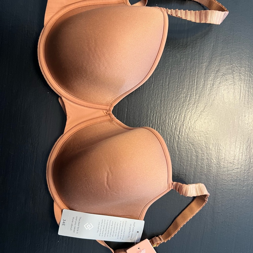 ThirdLove 24/7 Classic T-Shirt bra. Size 34E